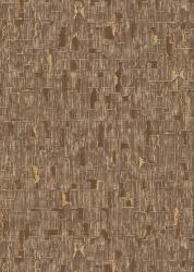 FüggönyFutár Webáruház Barna színű geometrikus mintás vlies tapéta, Erismann Casual Chic, 10260-11