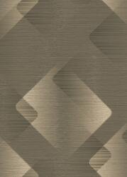 FüggönyFutár Webáruház Barna színű geometrikus mintás Vlies-vinyl tapéta, Erismann Elysium 10479-15