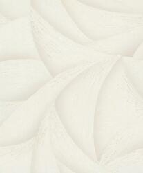 FüggönyFutár Webáruház Bézs színű csillogó növényi mintás Vlies tapéta, Ritus 35502