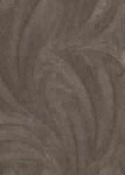 FüggönyFutár Webáruház Barna-arany színű levélmintás Vlies-vinyl tapéta, Erismann Elysium 10476-47