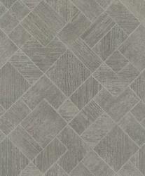 FüggönyFutár Webáruház Szürkésbarna színű geomterikus mintás Vlies tapéta, Ritus 35511