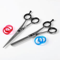 GLAMTECH One hajvágó 6, 0 és ritkító olló 5, 5 szett