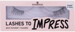 Essence Gene false Lashes To Impress 03 - Half Lashes, 1 pereche, Essence
