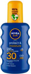 Nivea Spray cu protectie solara Nivea Sun Protect Moisture, SPF 30, 200 ml (5025970022840) - vivomarket