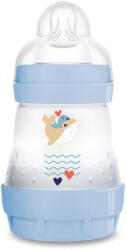 MAM Anti-Colic Bottle Blue biberon pentru sugari 0m+ 160 ml