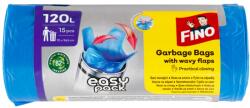 FINO Saci de fixare FINO Easy pack 120 ℓ, 22 mic. , 70 x 102 cm, albaștri (15 buc. ) - lavonio