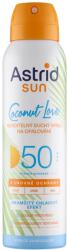 Astrid Sun Coconut Love spray pentru plaja invizibil si racoritor SPF 50 cu o protectie UV ridicata 150 ml - lavonio