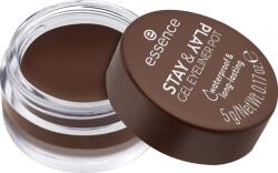 essence STAY & PLAY tus de ochi culoare 02 Brown 5 g - lavonio