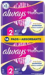 Always Platinum Super Size 2 absorbante 14 buc - lavonio