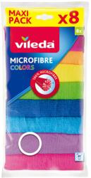 Vileda Lavetă micro Colors, 8 bucăți