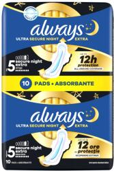 Always Absorbante Ultra (10 buc/folie) ExtraNight