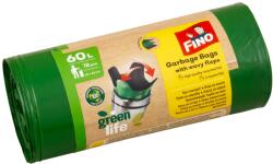 FINO Saci de fixare FINO Green Life Easy 60 ℓ, 27 mic. , 60 x 66 cm (18 buc. ) - lavonio - 22,70 RON