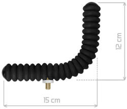 DELPHIN EVA SmallBEND feeder bottartó 15x12cm (101001472)
