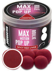 Haldorádó HALDORÁDÓ MAX MOTION Boilie Pop Up 16, 20 mm - Fűszeres Vörös Máj (HD28786)