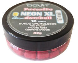 DOVIT Favorite Dumbell Neon Xl 12mm - Bordó Gyümölcsös (bordógyümölcsös)