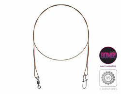 DELPHIN Acélhuzal BOMB! forgóval és kapoccsal 2db /30cm/9kg (917200930)