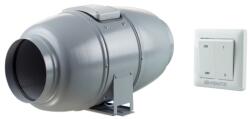 Blauberg ISO-MIX 250 Hangszigetelt csőventilátor P2-10 2 fokozatú kapcsolóval - mepokerkft