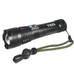 TED Electric Lanterna cu acumulator si ZOOM 1600lm, include 1 x 18650, TL-9136 TED Electric, A0112665 (A0112665)