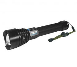 TED Electric Lanterna cu acumulator si ZOOM 1800lm, include 2 x 18650, TL-8196 TED Electric, A0112670 (A0112670)