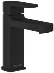 RAVAK Chrome mosdócsaptelep 180 mm lefolyó nélkül CR 014.20BL, fekete