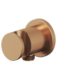 RAVAK Fali kiállás integrált zuhanyrózsa tartóval 706.60RGB, Rose Gold Brushed