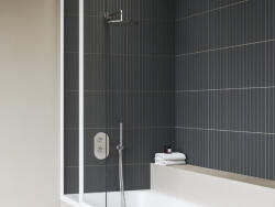 RAVAK Chrome II termosztátos 3-utas csaptelep, alaptest nélkül CR II 067.00CR. O3. RB071, króm