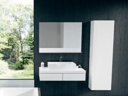 RAVAK Chrome mosdócsaptelep 310 mm lefolyó nélkül CR 015.20BL, fekete - szerelvenycenter