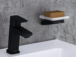 RAVAK 10° Free álló mosdócsaptelep leeresztő nélkül TD F 012.20BLM, matt fekete