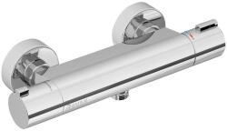 RAVAK Termosztátos fali zuhanycsaptelep - lapos TE 072.00CR, króm