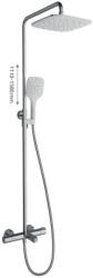 RAVAK Termo 300 zuhanyoszlop, termosztátos csapteleppel TE 092.00CR/WH, króm/fehér - szerelvenycenter