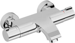 RAVAK Termosztátos fali kádcsaptelep - lapos TE 082.00CR, króm - szerelvenycenter