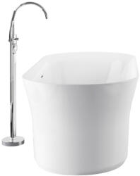 RAVAK Padlón álló kádcsaptelep FM 080.00CR. RB07A, króm (R-box nélkül)