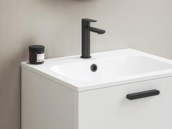 RAVAK Chrome II mosdócsaptelep BeCool 175 mm lefolyó nélkül CR II 014.21BL, fekete