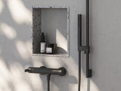 RAVAK Puri zuhanycsaptelep 150 mm PU 032.20BLM, matt fekete