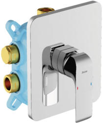 RAVAK Flat falba süllyesztett csaptelep váltó nélkül FL 066.00CR, króm (KIZÁRÓLAG R-box Varival) - szerelvenycenter