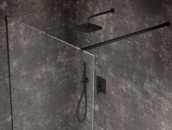 RAVAK Flat falba süllyesztett csaptelep váltóval FL 065.20BLM, matt fekete (KIZÁRÓLAG R-box Varival) - szerelvenycenter