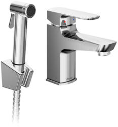 RAVAK Mosdócsaptelep bidézuhannyal és fali tartóval BM 011.01CR, króm