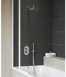 RAVAK Chrome II termosztátos 2-utas csaptelep, alaptest nélkül CR II 063.00CR. O2. RB071, króm