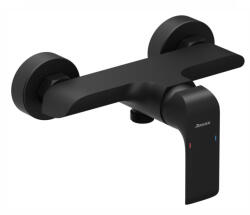 RAVAK Flat zuhanycsaptelep 150 mm FL 032.20BLM, matt fekete