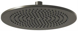 RAVAK Esőztető zuhanyfej köralakú, 250 mm 980.20GB , Graphite Brushed - szerelvenycenter