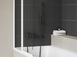 RAVAK Chrome II kádcsaptelep szett nélkül CR II 022.20BL, fekete