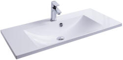 RAVAK Flat 90 mosdó fehér, nyílással