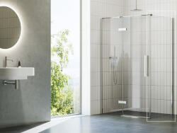 RAVAK COOL! COPS-80 fix oldalfal krómhatású+transparent - szerelvenycenter