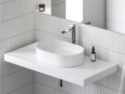 RAVAK Chrome II mosdócsaptelep BeCool 300 mm lefolyó nélkül CR II 015.01CR, króm