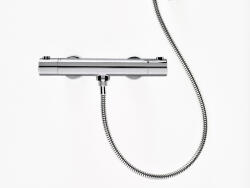 RAVAK Puri termoszátos fali zuhanycsaptelep 150 mm PU 033.00CR, króm - szerelvenycenter