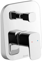 RAVAK 10° Free falba süllyesztett csaptelep váltóval, belső egységgel TD F 061.00CR , króm - szerelvenycenter