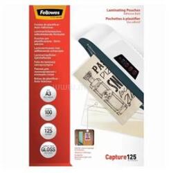Fellowes Lamináló fólia, A3, 125 mikron, fényes, 100 db/doboz (FELLOWES_5307506) (FELLOWES_5307506)