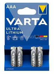 VARTA Elem AAA ceruza LR03 4 db/csomag, Ultra Lithium (VARTA_59265) (VARTA_59265)