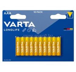 VARTA Elem AAA mikro LR03 Longlife 10 db/csomag, Varta (VARTA_47720) (VARTA_47720)