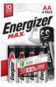 Energizer Elem AA ceruza LR06 Max 4 db/csomag, Energizer (ENERGIZER_64318) (ENERGIZER_64318)